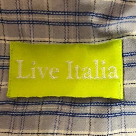 Live Italia long sleeved button down shirt - Picture 5 of 7
